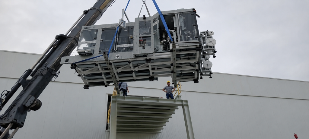 Industrial relocation project