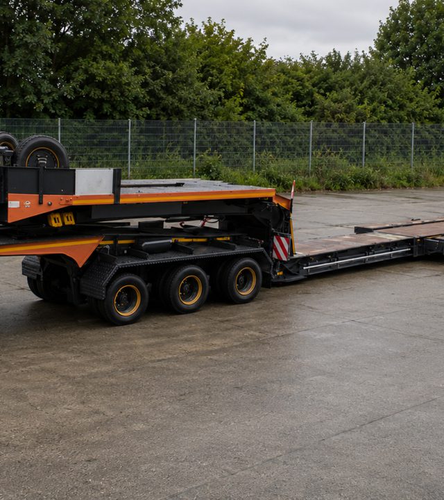 Transport kruszarki mobilnej z Austrii