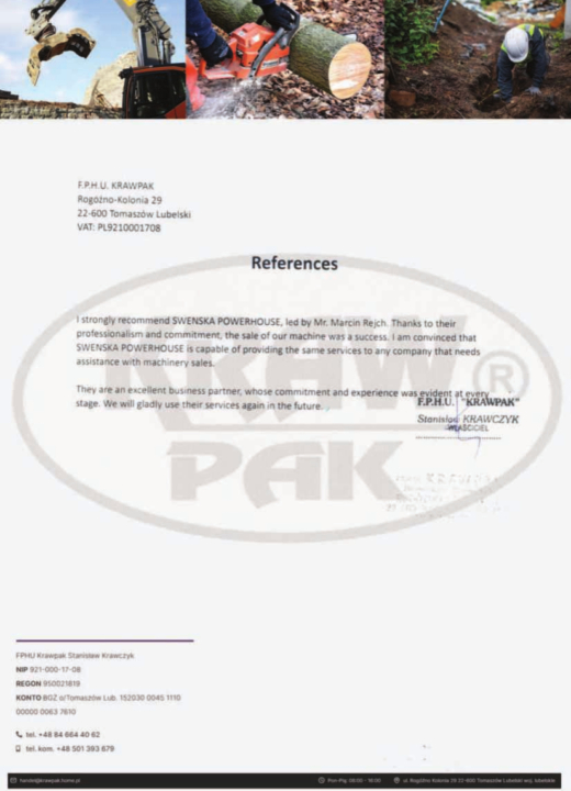 Referencja SWENSKA 64