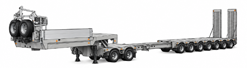 Extendable 8-axle SEMI